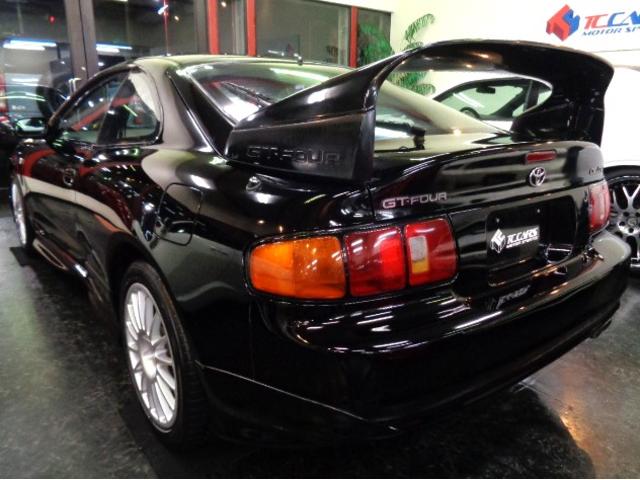 セリカ GT-FOUR WRC仕様 2500台限定WRCホモロゲモデル3S-GTEターボエンジン5MTミッション4WD専用大口径マフラー水冷インタークーラー対向キャリパOZアルミナビTV大型Rスポ大型FOGMOMOステアTベルト交換済(4枚目)