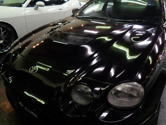 セリカ GT-FOUR WRC仕様 2500台限定WRCホモロゲモデル3S-GTEターボエンジン5MTミッション4WD専用大口径マフラー水冷インタークーラー対向キャリパOZアルミナビTV大型Rスポ大型FOGMOMOステアTベルト交換済(5枚目)