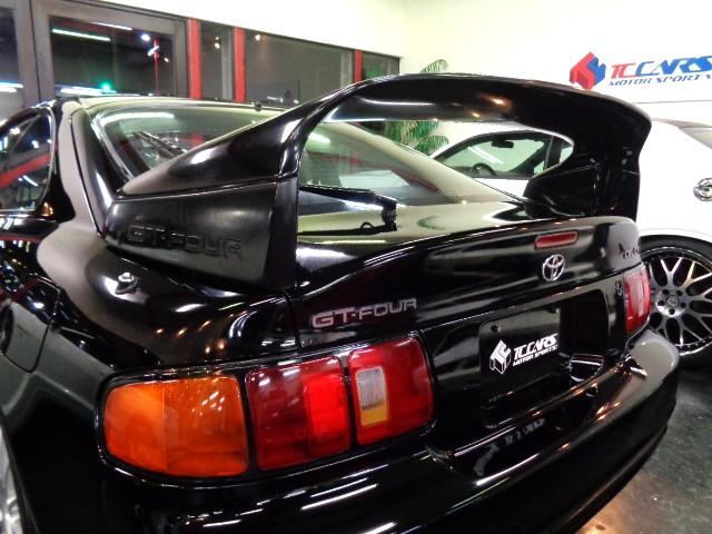 セリカ GT-FOUR WRC仕様 2500台限定WRCホモロゲモデル3S-GTEターボエンジン5MTミッション4WD専用大口径マフラー水冷インタークーラー対向キャリパOZアルミナビTV大型Rスポ大型FOGMOMOステアTベルト交換済(18枚目)