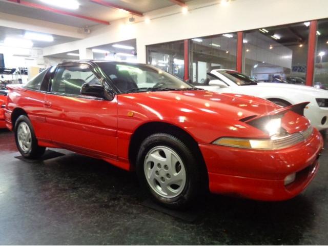 エクリプス ＧＳＲ－４　４Ｇ６３ターボエンジン純正５ＭＴミッション４ＷＤ専用２本出しマフラーパッションレッドカラー専用フルエアロ純正アルミマイルコンビメーターリトラクタブルヘッドライト走行３万ｋｍ台フルノーマル車ジャッキーＣ（7枚目）