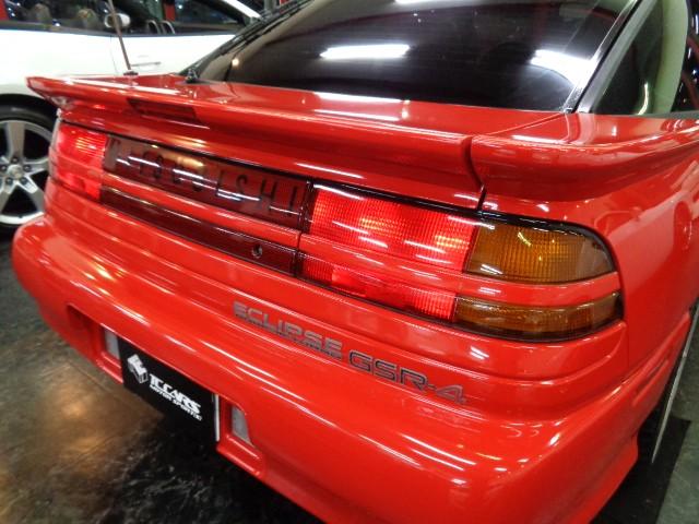 エクリプス ＧＳＲ－４　パッションレッドカラーブラックルーフフルエアロ４Ｇ６３ターボエンジン５ＭＴ４ＷＤステンマフラＨＫＳエアクリ車高調タワーバーＳＰＥＥＤＬＩＮＥアルミレカロシートナビＴＶバックカメラＴベルト交換済（13枚目）