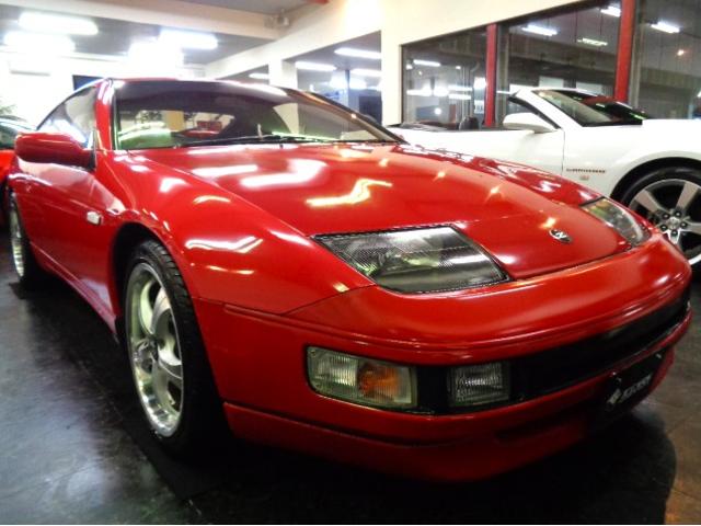 フェアレディZ 300ZX 3型モデル2シーターTバールーフVG30DEV6エンジン純正5MTミッションAPEXIマフラーTEIN車高調対向キャリパー専用スポーツシートVOLTEC18AWリアスポイラーFOGライトTベルト交換済(2枚目)