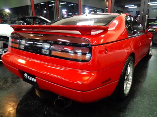 フェアレディZ 300ZX 3型モデル2シーターTバールーフVG30DEV6エンジン純正5MTミッションAPEXIマフラーTEIN車高調対向キャリパー専用スポーツシートVOLTEC18AWリアスポイラーFOGライトTベルト交換済(3枚目)