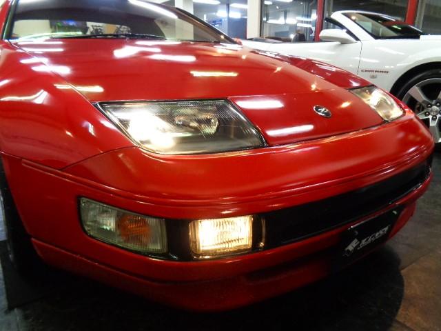 フェアレディZ 300ZX 3型モデル2シーターTバールーフVG30DEV6エンジン純正5MTミッションAPEXIマフラーTEIN車高調対向キャリパー専用スポーツシートVOLTEC18AWリアスポイラーFOGライトTベルト交換済(6枚目)