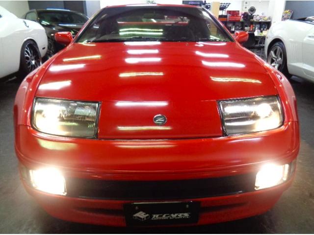 フェアレディZ 300ZX 3型モデル2シーターTバールーフVG30DEV6エンジン純正5MTミッションAPEXIマフラーTEIN車高調対向キャリパー専用スポーツシートVOLTEC18AWリアスポイラーFOGライトTベルト交換済(9枚目)
