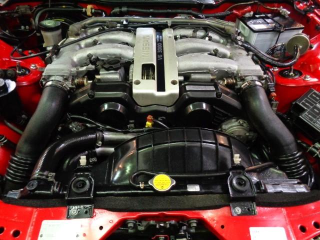 フェアレディZ 300ZX 3型モデル2シーターTバールーフVG30DEV6エンジン純正5MTミッションAPEXIマフラーTEIN車高調対向キャリパー専用スポーツシートVOLTEC18AWリアスポイラーFOGライトTベルト交換済(38枚目)