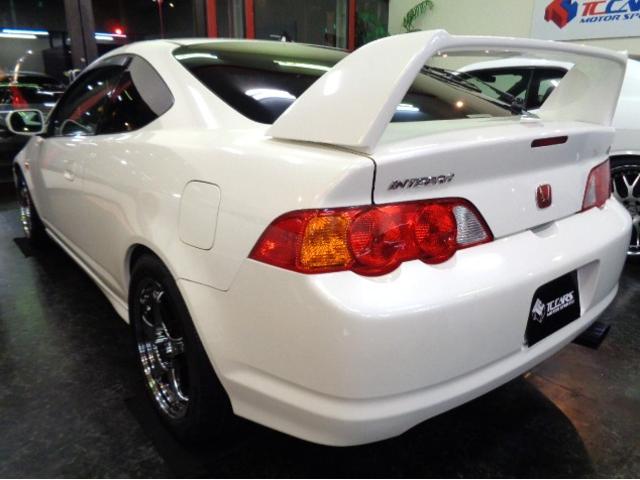 インテグラ iS タイプR仕様フルエアロK20A型iVTECエンジン5MTミッション5ZIGENマフラーカーボンエアクリチャンバー車高調大型RスポコンビレザーシートLEDライトプレミアムホワイトカラータイミングチェーン(4枚目)