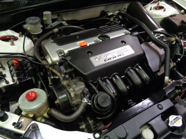 インテグラ iS タイプR仕様フルエアロK20A型iVTECエンジン5MTミッション5ZIGENマフラーカーボンエアクリチャンバー車高調大型RスポコンビレザーシートLEDライトプレミアムホワイトカラータイミングチェーン(42枚目)