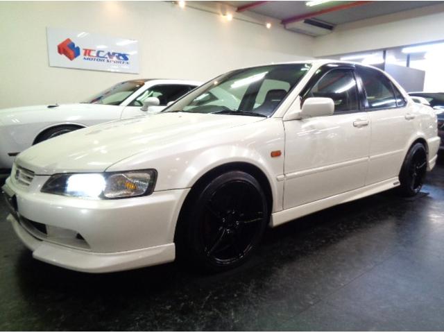 アコード SiR-T Sパッケージ MODULOフルエアロF20B型VTECエンジン無限EXマニステンマフラー無限エアBOX無限サスKIT無限ブレーキラインJUNSフライホイールレカロシート18アルミTベルト交換済(7枚目)