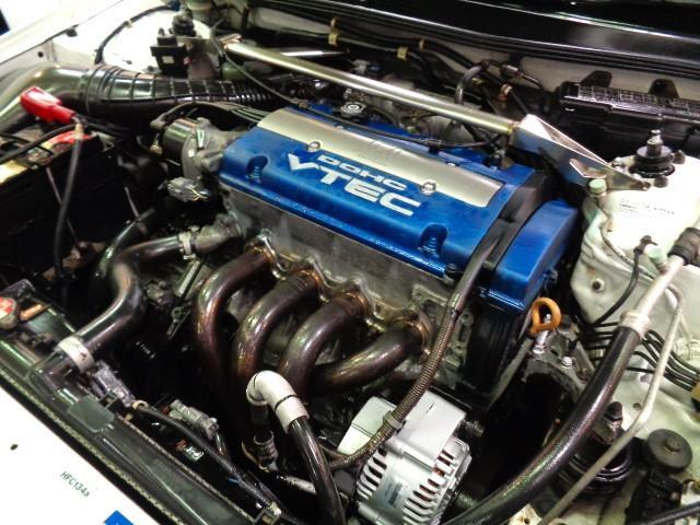 アコード SiR-T Sパッケージ MODULOフルエアロF20B型VTECエンジン無限EXマニステンマフラー無限エアBOX無限サスKIT無限ブレーキラインJUNSフライホイールレカロシート18アルミTベルト交換済(40枚目)