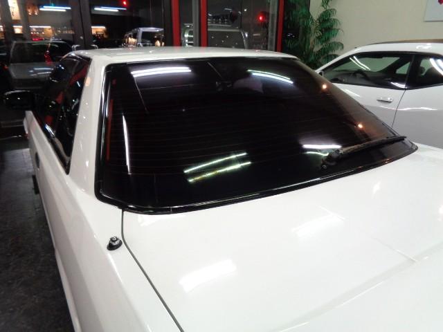 スカイライン GTS-Xツインカム24Vターボ ホワイトカラー2DHTクーペボディRB20DETターボエンジン純正5MTミッションFGKマフラータワーバー追加メーターGTオートスポイラー純正ディスクアルミRスポイラーンオーナー車Tベルト交換済(17枚目)