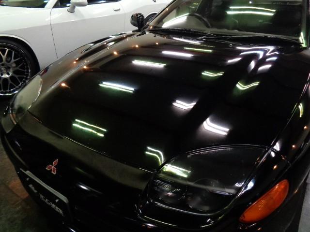 保管状況もよく光沢のある乱舞ブラックカラーのボディ＆透明感の高いクリアヘッドライトですＵＳマイルコンビメーター交換の為改ざんとしますが内外装＆機関共に良好なお車です