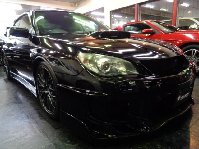 インプレッサ ＷＲＸ　ＳＴｉ　後期型ＣＨＡＲＧＥＳＰＥＥＤエアロＥＪ２０ＢＯＸＥＲターボエンジン６ＭＴ４ＷＤステンマフラーＨＫＳ車高調ＤＣＣＤブレンボキャリパーブリッツＳＢＣレカロシートＳＴＩ鍛造１８アルミナビＴＶＴベルト交換済（2枚目）