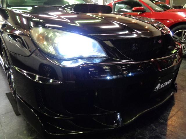 インプレッサ ＷＲＸ　ＳＴｉ　後期型ＣＨＡＲＧＥＳＰＥＥＤエアロＥＪ２０ＢＯＸＥＲターボエンジン６ＭＴ４ＷＤステンマフラーＨＫＳ車高調ＤＣＣＤブレンボキャリパーブリッツＳＢＣレカロシートＳＴＩ鍛造１８アルミナビＴＶＴベルト交換済（6枚目）