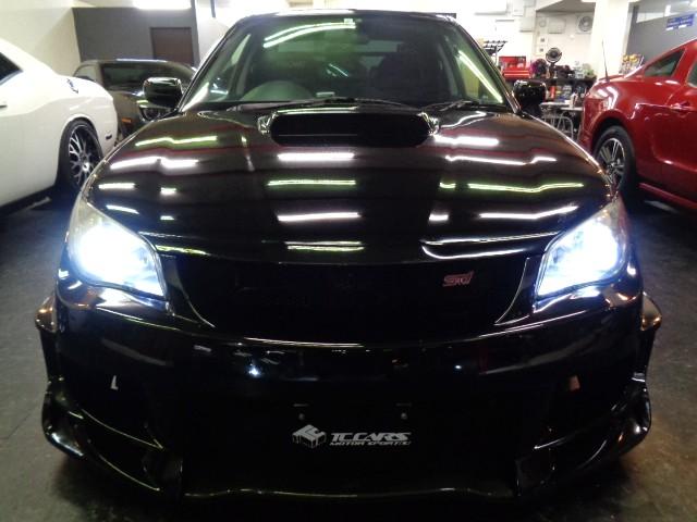 インプレッサ ＷＲＸ　ＳＴｉ　後期型ＣＨＡＲＧＥＳＰＥＥＤエアロＥＪ２０ＢＯＸＥＲターボエンジン６ＭＴ４ＷＤステンマフラーＨＫＳ車高調ＤＣＣＤブレンボキャリパーブリッツＳＢＣレカロシートＳＴＩ鍛造１８アルミナビＴＶＴベルト交換済（9枚目）