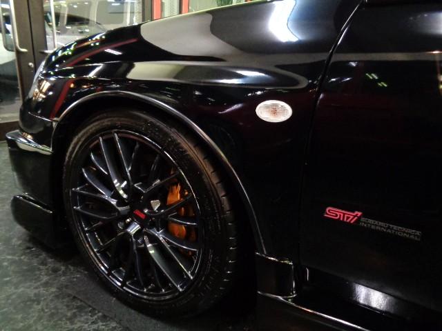 インプレッサ ＷＲＸ　ＳＴｉ　後期型ＣＨＡＲＧＥＳＰＥＥＤエアロＥＪ２０ＢＯＸＥＲターボエンジン６ＭＴ４ＷＤステンマフラーＨＫＳ車高調ＤＣＣＤブレンボキャリパーブリッツＳＢＣレカロシートＳＴＩ鍛造１８アルミナビＴＶＴベルト交換済（21枚目）