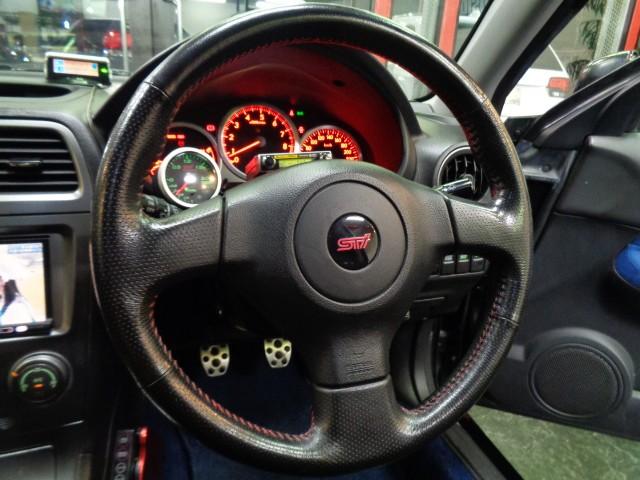 インプレッサ ＷＲＸ　ＳＴｉ　後期型ＣＨＡＲＧＥＳＰＥＥＤエアロＥＪ２０ＢＯＸＥＲターボエンジン６ＭＴ４ＷＤステンマフラーＨＫＳ車高調ＤＣＣＤブレンボキャリパーブリッツＳＢＣレカロシートＳＴＩ鍛造１８アルミナビＴＶＴベルト交換済（32枚目）