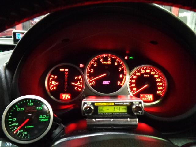 インプレッサ ＷＲＸ　ＳＴｉ　後期型ＣＨＡＲＧＥＳＰＥＥＤエアロＥＪ２０ＢＯＸＥＲターボエンジン６ＭＴ４ＷＤステンマフラーＨＫＳ車高調ＤＣＣＤブレンボキャリパーブリッツＳＢＣレカロシートＳＴＩ鍛造１８アルミナビＴＶＴベルト交換済（33枚目）