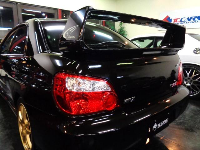 インプレッサ ＷＲＸ　ＳＴｉ　ブラックトパーズＭカラーＳＴＩエアロＥＪ２０ＢＯＸＥＲターボエンジン６ＭＴミッション４ＷＤステンマフラーＤＣＣＤブレンボキャリパーＳＴＩアルミＬＥＤライト追加メーターナビＴＶ大型リアスポＴベルト交換済（19枚目）