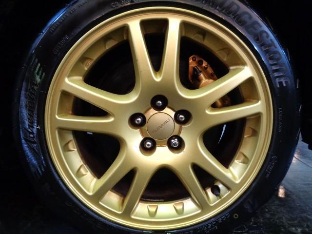 インプレッサ ＷＲＸ　ＳＴｉ　ブラックトパーズＭカラーＳＴＩエアロＥＪ２０ＢＯＸＥＲターボエンジン６ＭＴミッション４ＷＤステンマフラーＤＣＣＤブレンボキャリパーＳＴＩアルミＬＥＤライト追加メーターナビＴＶ大型リアスポＴベルト交換済（25枚目）