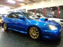 インプレッサ ＷＲＸ　ＳＴｉ　ＷＲブルーカラーＳＴＩフルエアロＥＪ２０ＢＯＸＥＲターボエンジン６ＭＴ４ＷＤステンＳＴＩマフラーＳＴＩ足回りブレンボキャリパーＤＣデフコントロールＢＢＳアルミ追加メーターＨＤＤナビＴベルト交換済（8枚目）