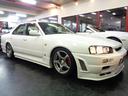 スカイライン GT R34GTRVスペックNISMO仕様フルエアロ4DセダンRB20DENEO6エンジン純正5MTミッション2本出しマフラー車高調追加メーターENKEI製RP03アルミクリアヘッドライトTベルト交換済(8枚目)