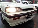 スカイライン GTS-Xツインカム24Vターボ ホワイトカラー2DHTクーペボディRB20DETターボエンジン純正5MTミッションFGKマフラータワーバー追加メーターGTオートスポイラー純正ディスクアルミRスポイラーンオーナー車Tベルト交換済(6枚目)