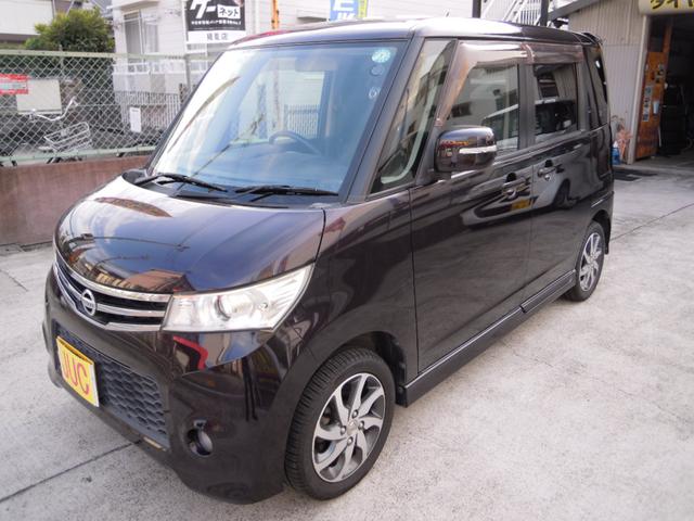 ルークス ハイウェイスター 両側スライドドア(片側電動スライドドア)・14インチ純正アルミホイール・HID(ディスチャージ)ヘッドランプ・スマートキー(純正キーレス)予備付き・ドライブレコーダー(3枚目)