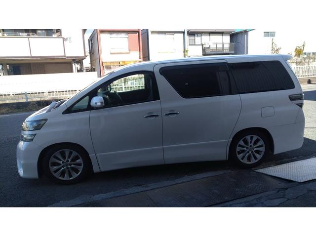 ヴェルファイア ２．４Ｚ　ローダウン　７人乗り　ナビ　フリップダウンモニター　シートカバー（11枚目）