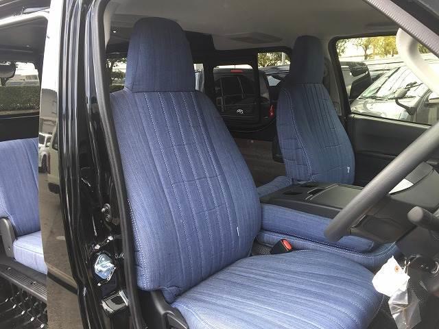 5ドア 標準ルーフ 標準フロア 3/6人 DX 5ドア2.0車中泊バンスタイル デニム仕様 ダブルエアコン キーレス LED(4枚目)