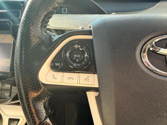 プリウス Ａプレミアム　ツーリングセレクション　Ａ　プレミアム　“ツーリングセレクション”事故歴無し　バックモニター　フルエアロ　ＬＥＤヘッドライト　バックモニター　盗難防止装置　障害物センサー　シートヒーター（25枚目）