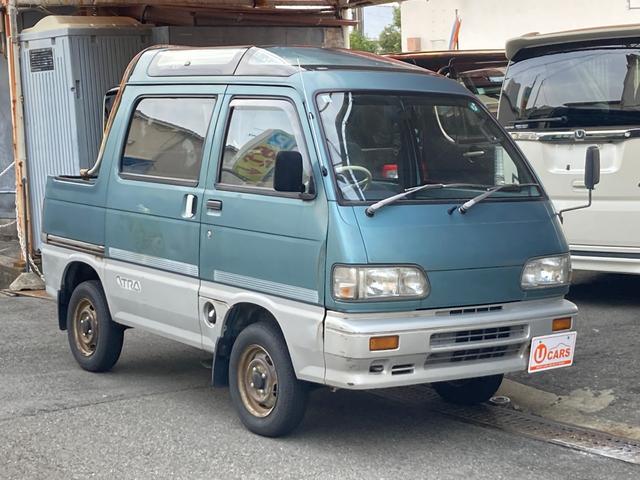 アトレー LX 5速マニュアルミッション コスミックルーフ デッキバン 型式V-S82V改(2枚目)