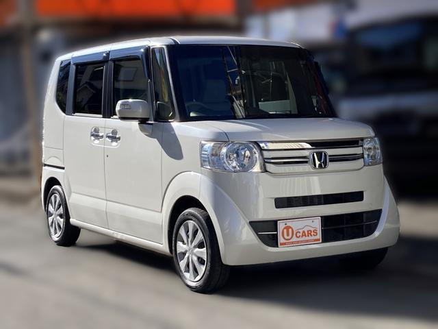 Ｎ－ＢＯＸ Ｇ・Ｌパッケージ　１年保証付き　カーナビ　両側電動パワースライドドア　バックカメラ　ドライブレコーダー　ＥＴＣ　禁煙車　リアシートスライドシート　ステアリングリモコン　ワンセグ地デジＴＶ視聴　ＣＤ再生　スマートキー（2枚目）