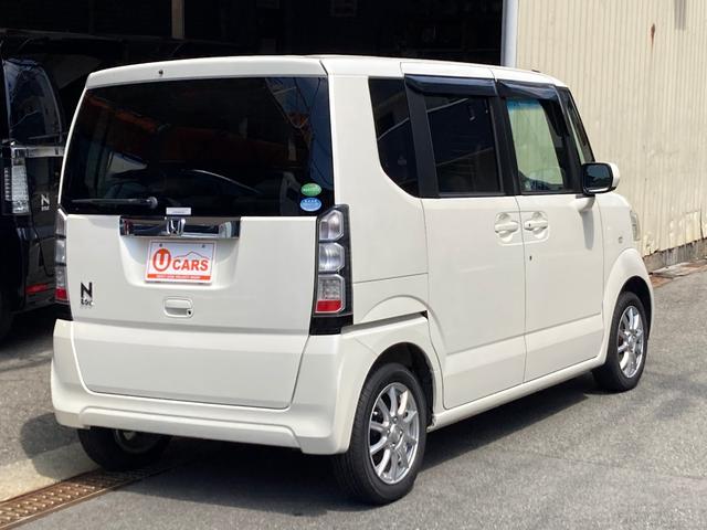 Ｎ－ＢＯＸ Ｇ・Ｌパッケージ　１年保証付き　カーナビ　電動パワースライドドア　スマートキー　禁煙車　社外アルミホイール　ワンセグ地デジＴＶ視聴　ミラクルオープンドア　アイドリングストップ（9枚目）