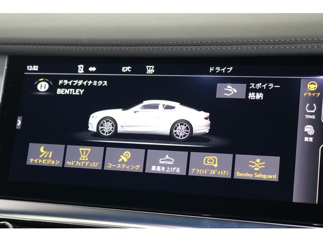 コンチネンタル ＧＴ　Ｖ８エクイノックス・エディション　マリナー　カーボンエクステリアア　　ブラックライン　ドライビング　ティ　ツーリングスペック　フロントシートコンフォートスペック　ディープパイルマット　ＨＵＤ　２２インチＡＷ　ムードライティング　ＨＵＤ（64枚目）