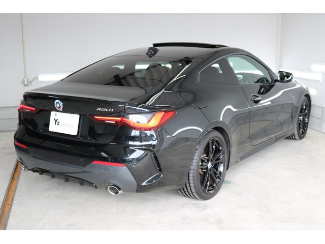 4シリーズ 420iクーペ Mスポーツ ブラックサファイアメタリック 19 OPAW サンフール ファストトラックパッケージ サウンドパッケージ コンフォートパッケージ パーキングアシストプラス プライバシーガラス赤本革シート ワンオーナー(14枚目)