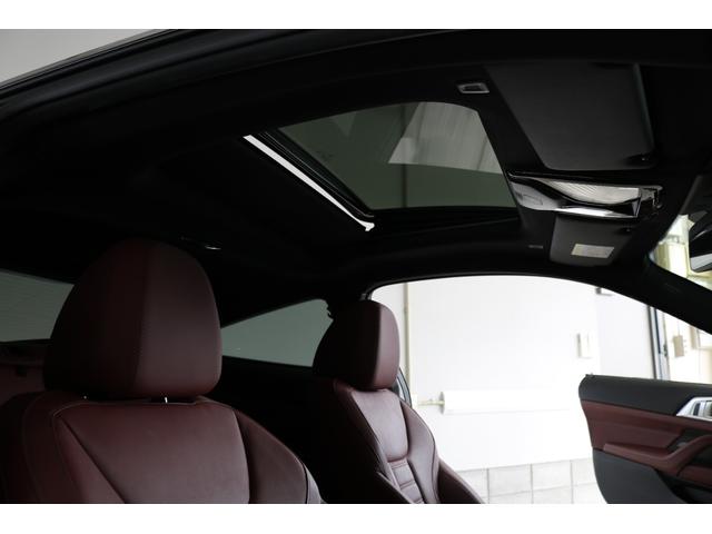 4シリーズ 420iクーペ Mスポーツ ブラックサファイアメタリック 19 OPAW サンフール ファストトラックパッケージ サウンドパッケージ コンフォートパッケージ パーキングアシストプラス プライバシーガラス赤本革シート ワンオーナー(29枚目)