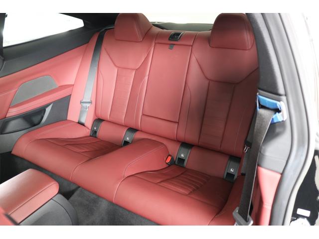 4シリーズ 420iクーペ Mスポーツ ブラックサファイアメタリック 19 OPAW サンフール ファストトラックパッケージ サウンドパッケージ コンフォートパッケージ パーキングアシストプラス プライバシーガラス赤本革シート ワンオーナー(34枚目)