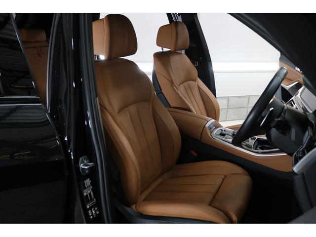 X5 xDrive 40d Mスポーツハイラインパッケージ 7人乗 ブラックサファイア コニャックレザー ベンチレーション ヒーター パノラマSR ヒートコンフォートP イージークロージャー OP21インチAW 前後ドラレコ レーダー探知機 1オーナー 禁煙車(32枚目)