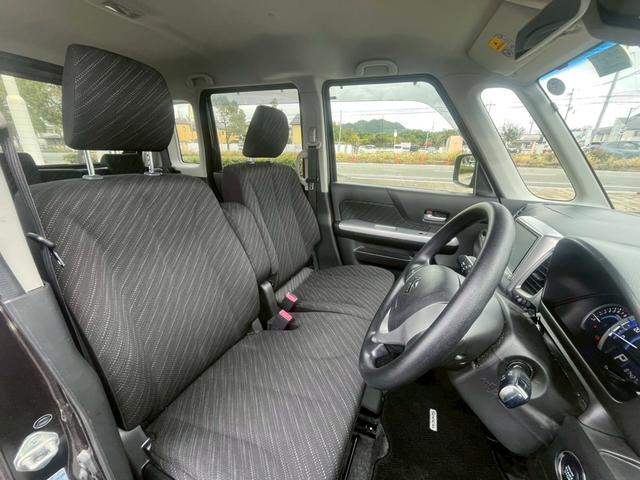 スペーシア Gリミテッド 禁煙車・カーナビ・Bluetooth・フルセグTV・CD/DVD再生・バックカメラ・ETC・片側電動スライドドア・衝突被害軽減ブレーキ・スマートキープッシュスタート・ベンチシート・ルームクリーニング(18枚目)