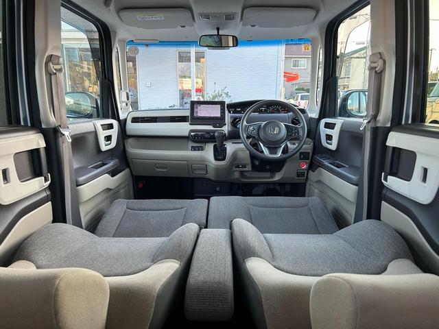 N-BOX G・Lホンダセンシング カーナビ・Bluetooth・ワンセグTV・CD再生・片側電動スライドドア・ETC・クルーズコントロール・スマートキー&プッシュスタート・ベンチシート・ルームクリーニング(13枚目)