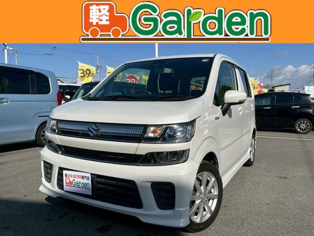 ワゴンＲ ハイブリッドＦＺ　禁煙車・ＥＴＣ・カーナビ・Ｂｌｕｅｔｏｏｔｈ・フルセグＴＶ・ＣＤ／ＤＶＤ再生・衝突被害軽減ブレーキ・シートヒーター・スマートキー＆プッシュスタート・ベンチシート・ルームクリーニング（2枚目）