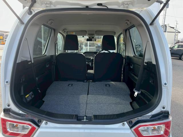 ワゴンＲ ハイブリッドＦＺ　禁煙車・ＥＴＣ・カーナビ・Ｂｌｕｅｔｏｏｔｈ・フルセグＴＶ・ＣＤ／ＤＶＤ再生・衝突被害軽減ブレーキ・シートヒーター・スマートキー＆プッシュスタート・ベンチシート・ルームクリーニング（58枚目）