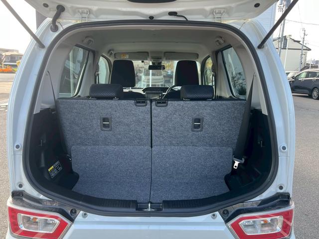 ワゴンＲ ハイブリッドＦＺ　禁煙車・ＥＴＣ・カーナビ・Ｂｌｕｅｔｏｏｔｈ・フルセグＴＶ・ＣＤ／ＤＶＤ再生・衝突被害軽減ブレーキ・シートヒーター・スマートキー＆プッシュスタート・ベンチシート・ルームクリーニング（59枚目）