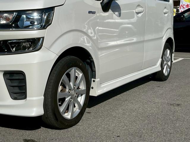 ワゴンＲ ハイブリッドＦＺ　禁煙車・ＥＴＣ・カーナビ・Ｂｌｕｅｔｏｏｔｈ・フルセグＴＶ・ＣＤ／ＤＶＤ再生・衝突被害軽減ブレーキ・シートヒーター・スマートキー＆プッシュスタート・ベンチシート・ルームクリーニング（80枚目）