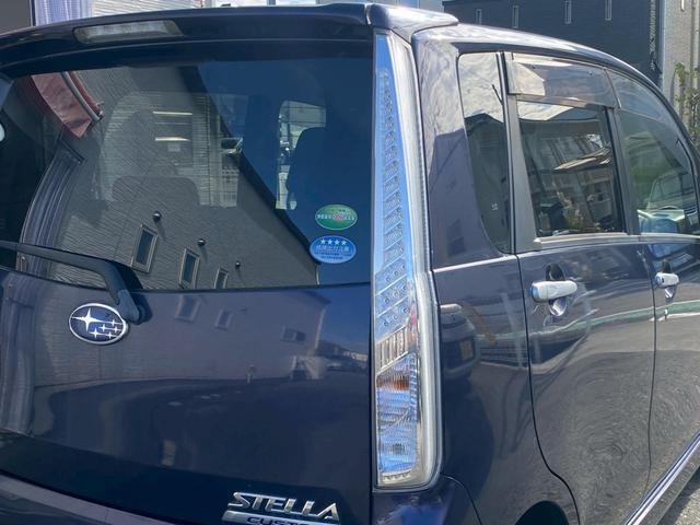 ステラ カスタムR 雹害車・禁煙車・ETC・アイドリングストップ・カーナビ・Bluetooth・フルセグTV・CD/DVD再生・スマートキー&プッシュスタート・ベンチシート・ルームクリーニング!(54枚目)