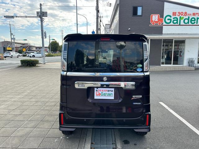 スペーシアカスタム ハイブリッドＸＳターボ　雹害車・ＥＴＣ・バックカメラ・両側電動スライドドア・カーナビ・Ｂｌｕｅｔｏｏｔｈ・フルセグＴＶ・ＣＤ／ＤＶＤ再生・クルーズコントロール・スマートキー＆プッシュスタート・ベンチシート・ルームクリーニン（53枚目）