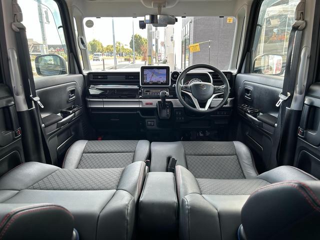 スペーシアカスタム ハイブリッドＸＳターボ　雹害車・ＥＴＣ・バックカメラ・両側電動スライドドア・カーナビ・Ｂｌｕｅｔｏｏｔｈ・フルセグＴＶ・ＣＤ／ＤＶＤ再生・クルーズコントロール・スマートキー＆プッシュスタート・ベンチシート・ルームクリーニン（59枚目）