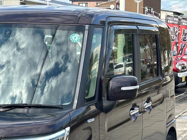 スペーシアカスタム ハイブリッドＸＳターボ　雹害車・ＥＴＣ・バックカメラ・両側電動スライドドア・カーナビ・Ｂｌｕｅｔｏｏｔｈ・フルセグＴＶ・ＣＤ／ＤＶＤ再生・クルーズコントロール・スマートキー＆プッシュスタート・ベンチシート・ルームクリーニン（75枚目）