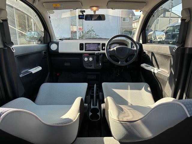 アルト Ｌ　下取直売・カーナビ・Ｂｌｕｅｔｏｏｔｈ・フルセグＴＶ・ＣＤ／ＤＶＤ再生・バックカメラ・キーレスキー・アイドリングストップ・禁煙車・ベンチシート・ルームクリーニング（10枚目）